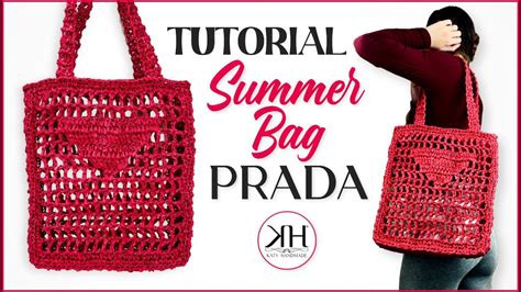 tutorial borsa rafia prada|14 borse a uncinetto con tutorial da fare con le tue mani.